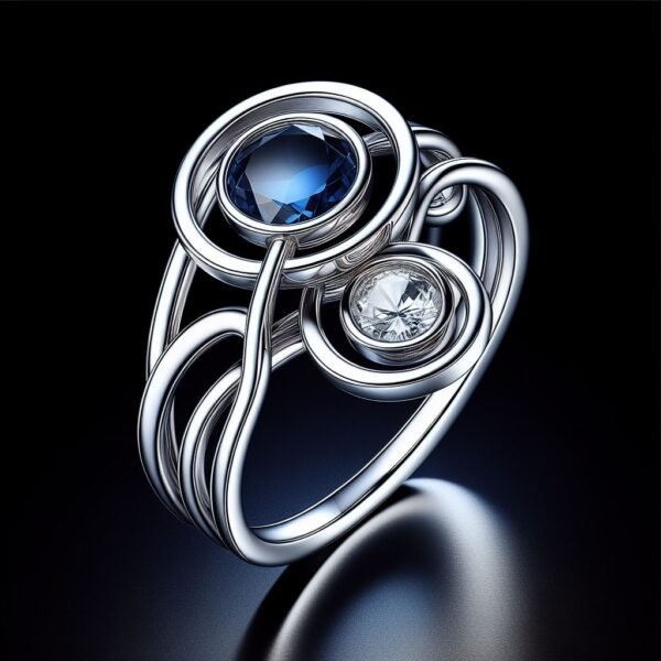 white Gold Ring by Sarah Netanya