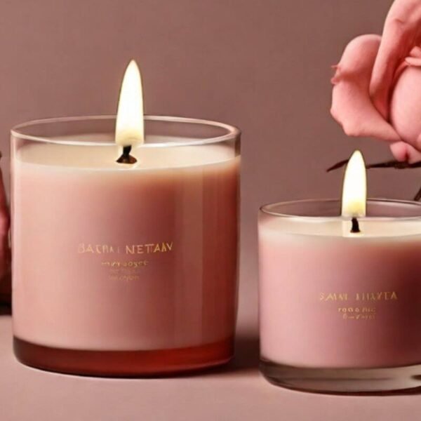 lotus flower fragrant candle